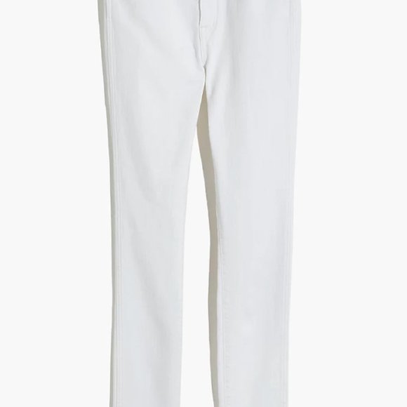 Madewell High-Rise Skinny Jeans in Pure White - Picture 4 of 4